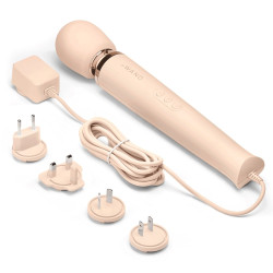 le WAND Wand Powerful Plug-In 34cm - Tête 62mm Crème